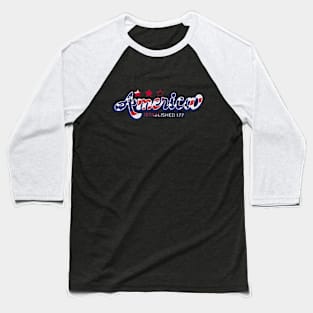 Retro America Baseball T-Shirt